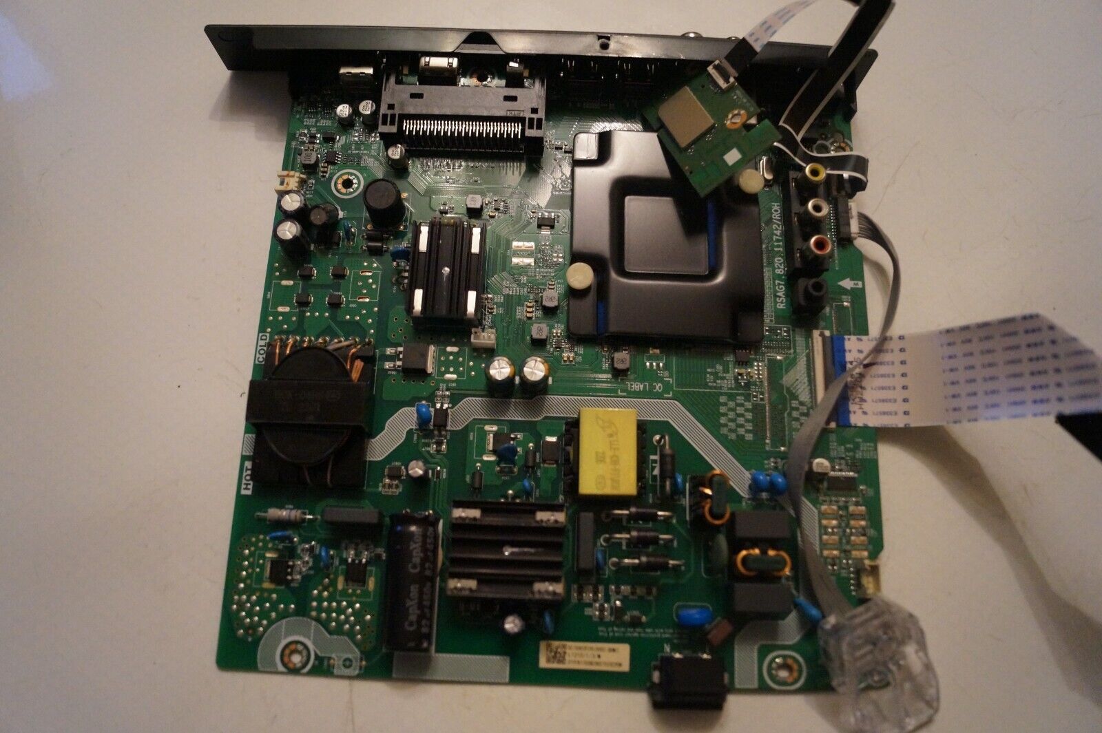 MAIN BOARD RSAG7.820.11742/ROH FOR 50″ HISENSE 50A63HTUK TV , HD500Y1U91-T0L2