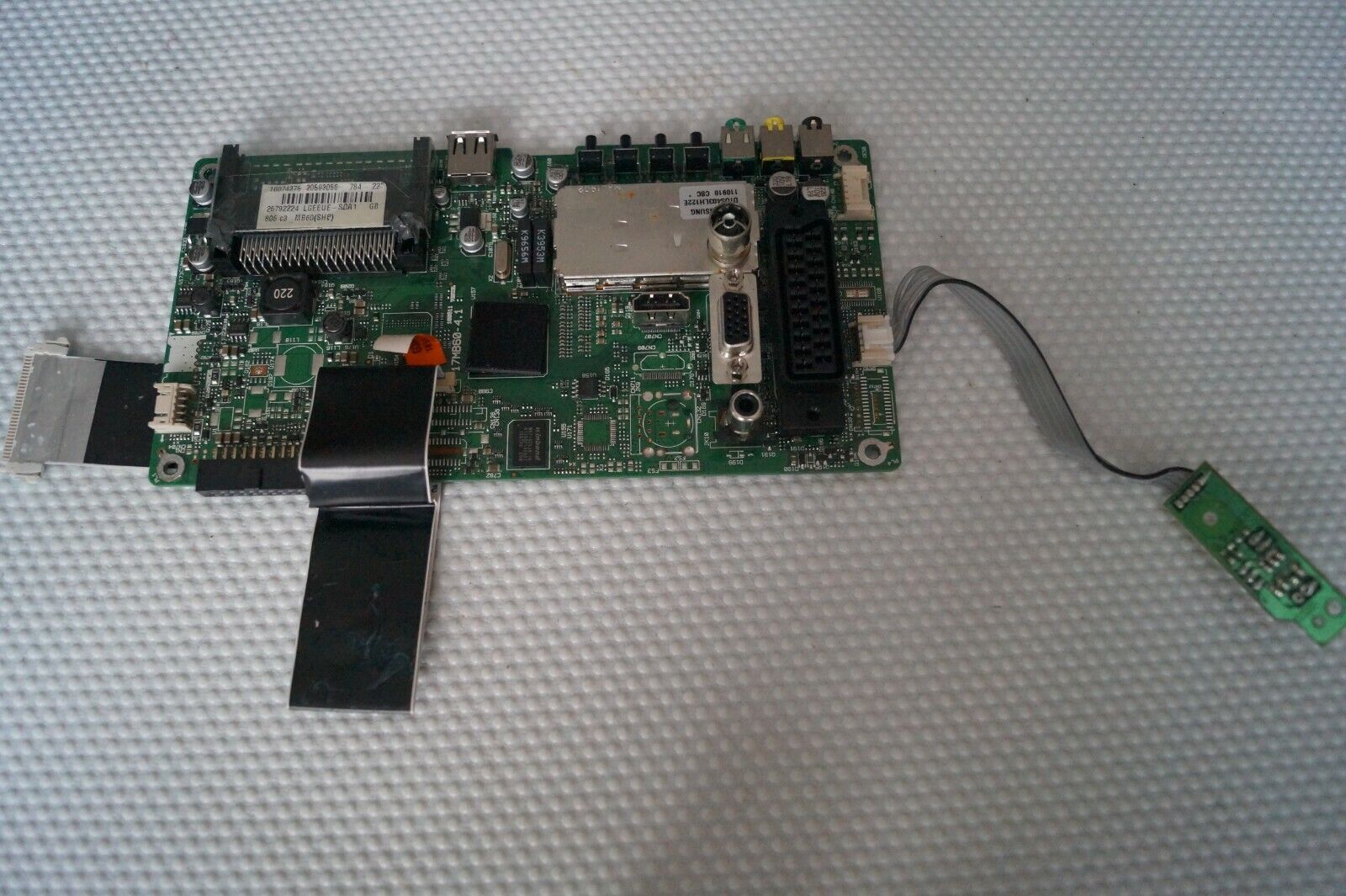 MAIN BOARD 17MB60-4.1 20593056 FOR 22″ SHARP LC-22DV510K LED TV, LC215EUE SD A1