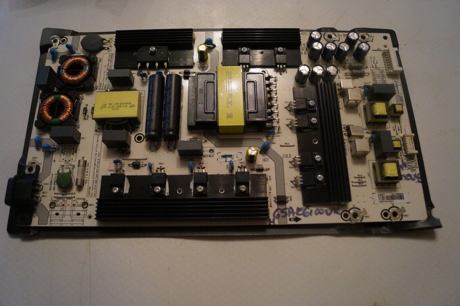 PSU POWER SUPPLY BOARD RSAG7.820.7911/ROH FOR 65″ HISENSE 65AE6100UK TV