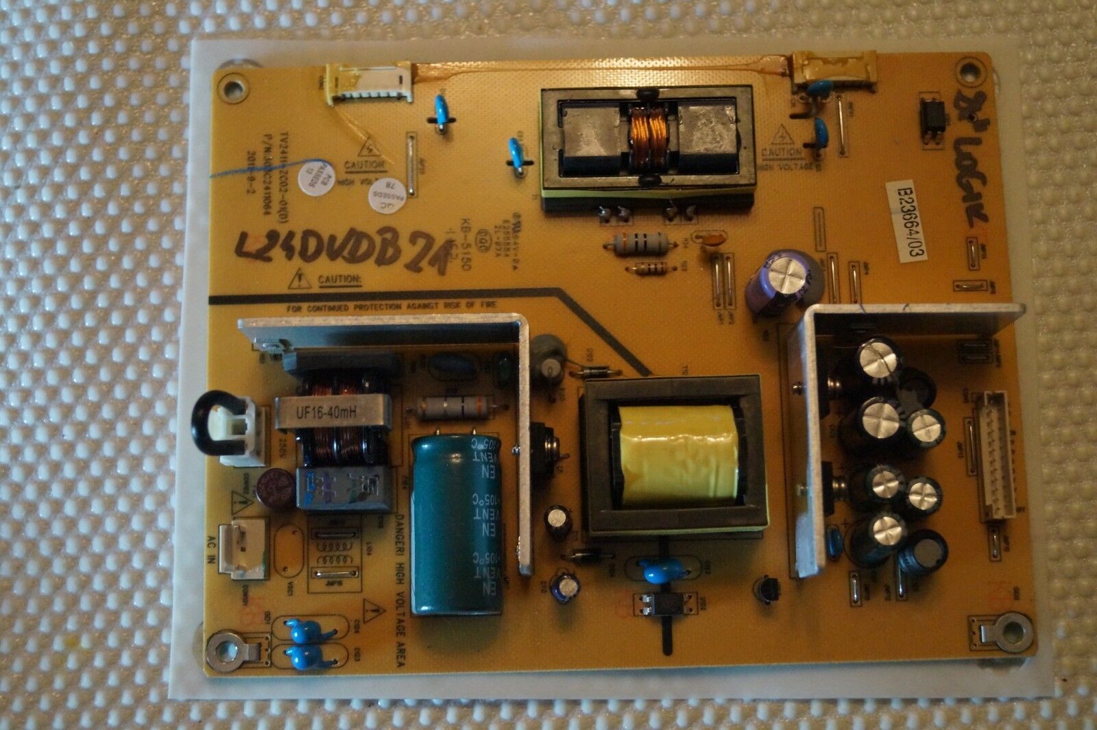 PSU POWER SUPPLY BOARD TV2411-ZC02-01(D) FOR 24″ LOGIK L24DVDB21 LCD TV