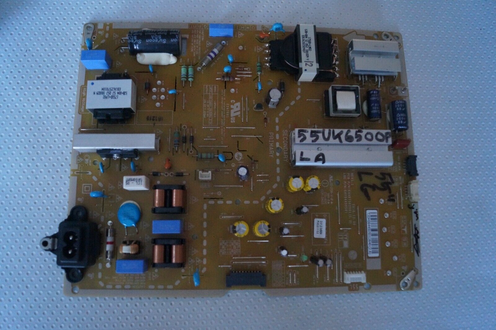 PSU POWER SUPPLY BOARD EAY64450501 EAX67362501 (1.3) FOR 55″ LG 55UK6500PLA TV