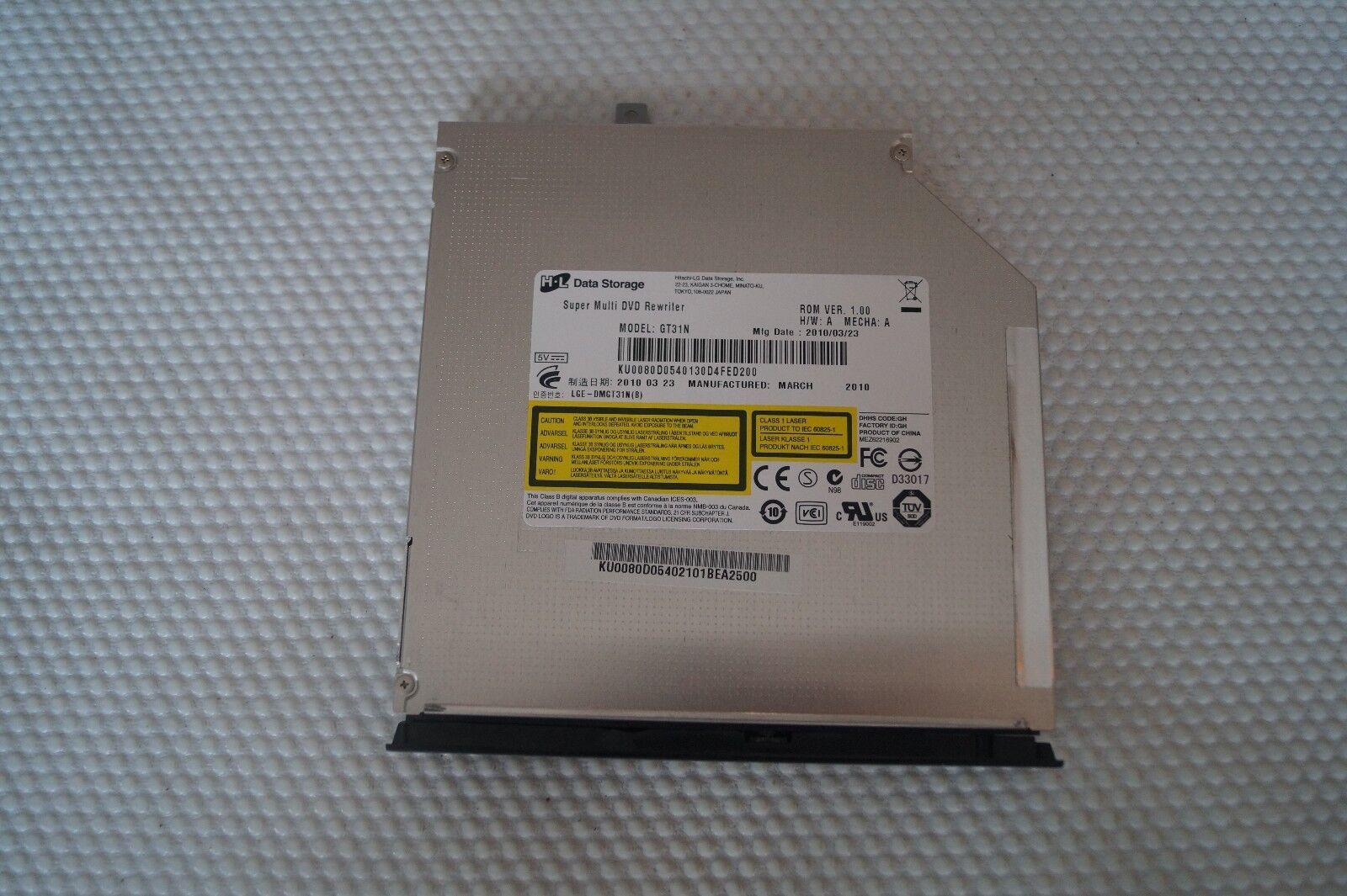 DVD OPTICAL DRIVE GT31N FOR 15.6″ ACER ASPIRE 5553 LAPTOP