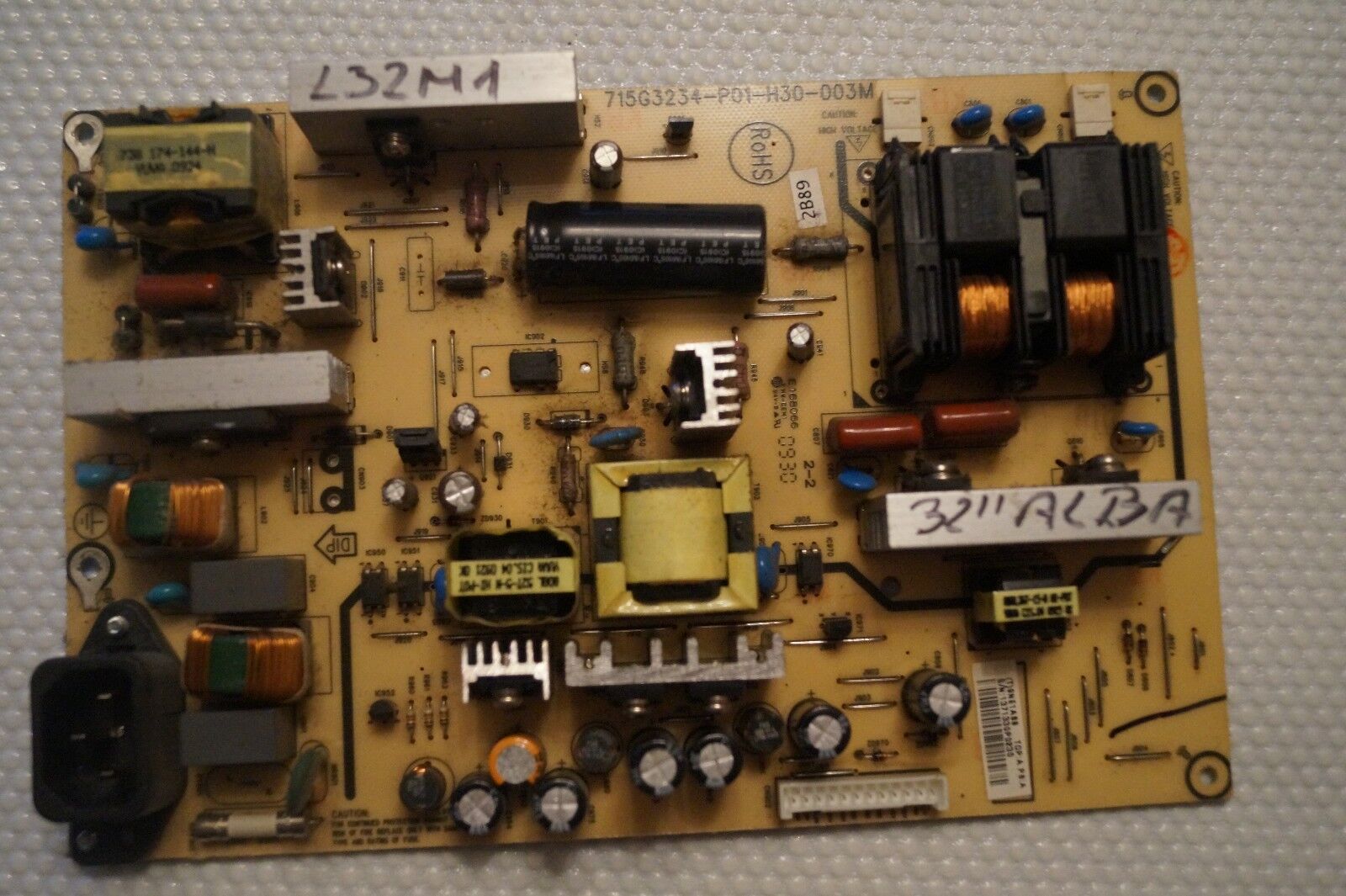 PSU POWER SUPPLY BOARD 715G3234-P01-H30-003M FOR 32″ ALBA L32M1 LCD TV