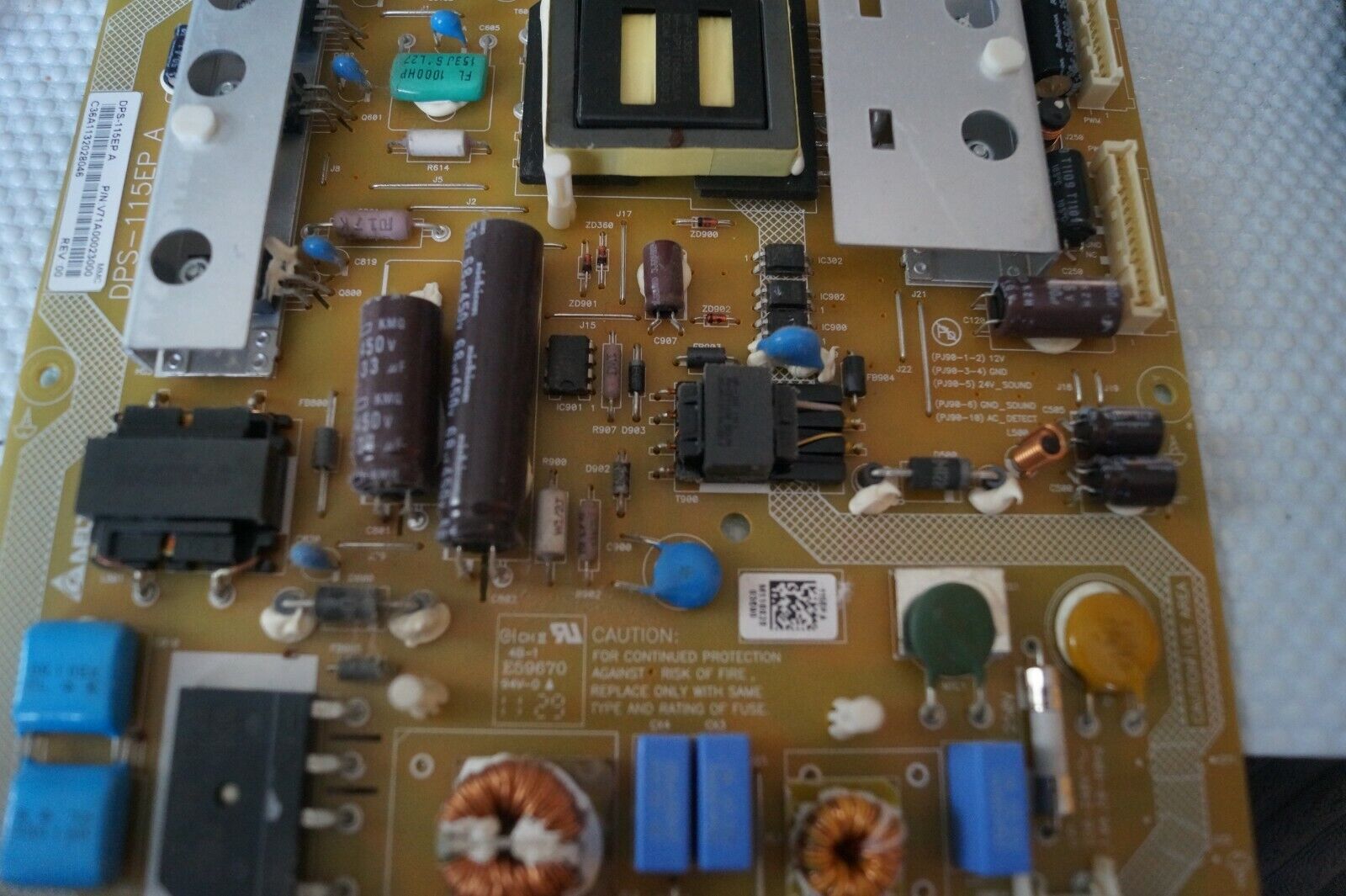 PSU POWER SUPPLY BOARD DPS-115EP A FOR 32″ TOSHIBA 32RL858 TV, SCREEN LTA320HN03