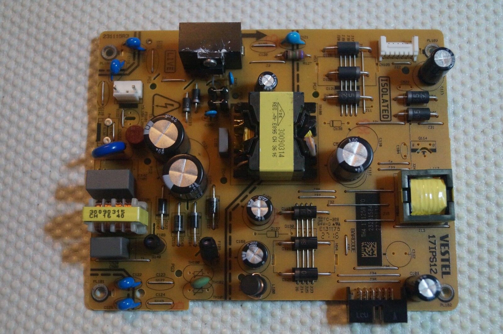 PSU POWER SUPPLY BOARD 17IPS12 27739638 FOR 43″ NORDMENDE NM43DLED LED SMART TV