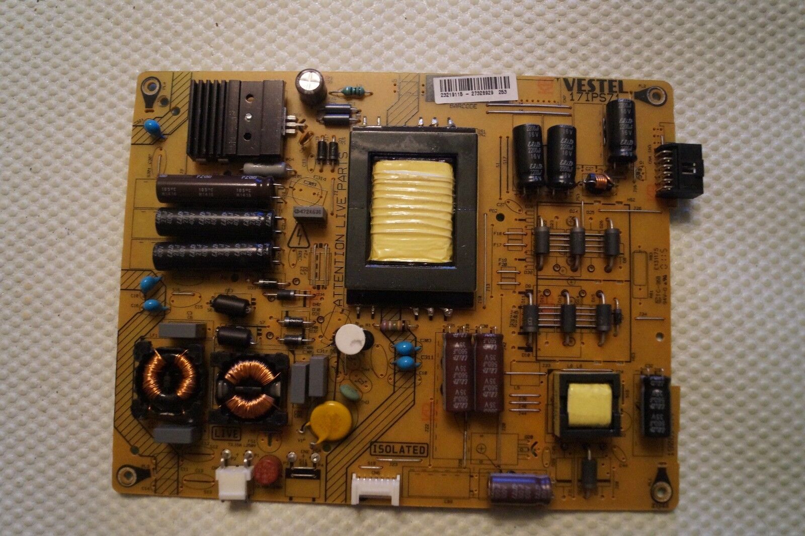 PSU POWER SUPPLY BOARD 17IPS71 23219115 FOR 40″ JVC LT-40C750 LED TV