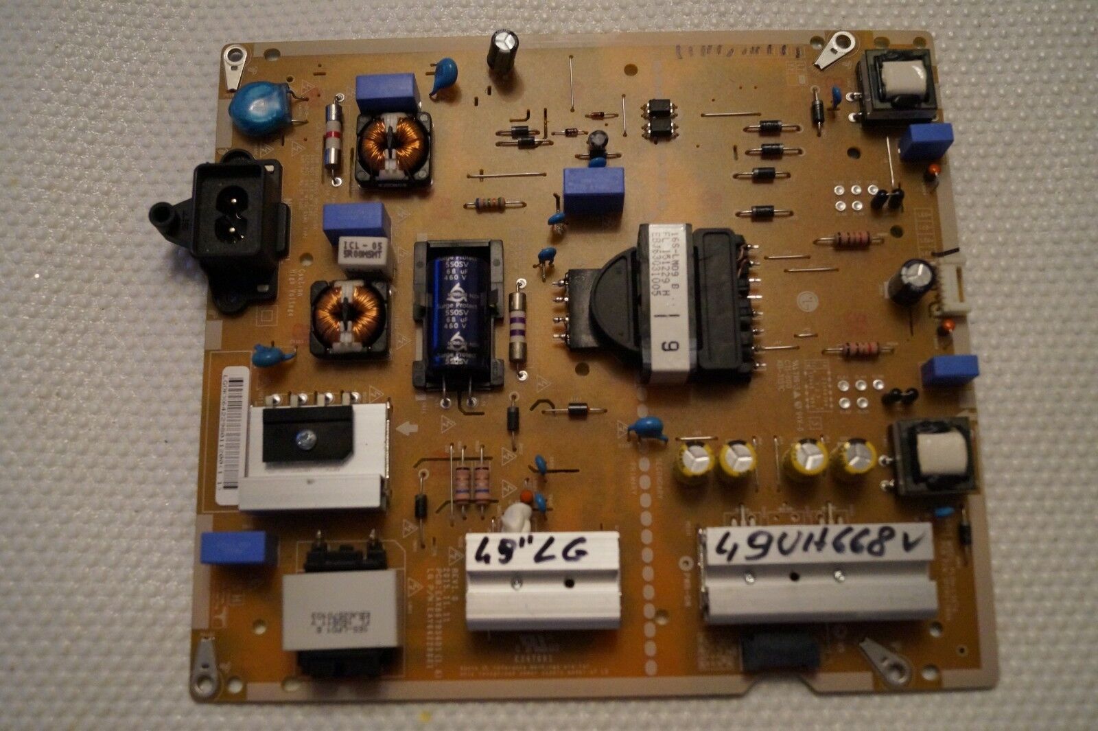 PSU POWER SUPPLY BOARD EAY64229801 EAX66793401 FOR 49″ LG 49UH668V , LC490DGG