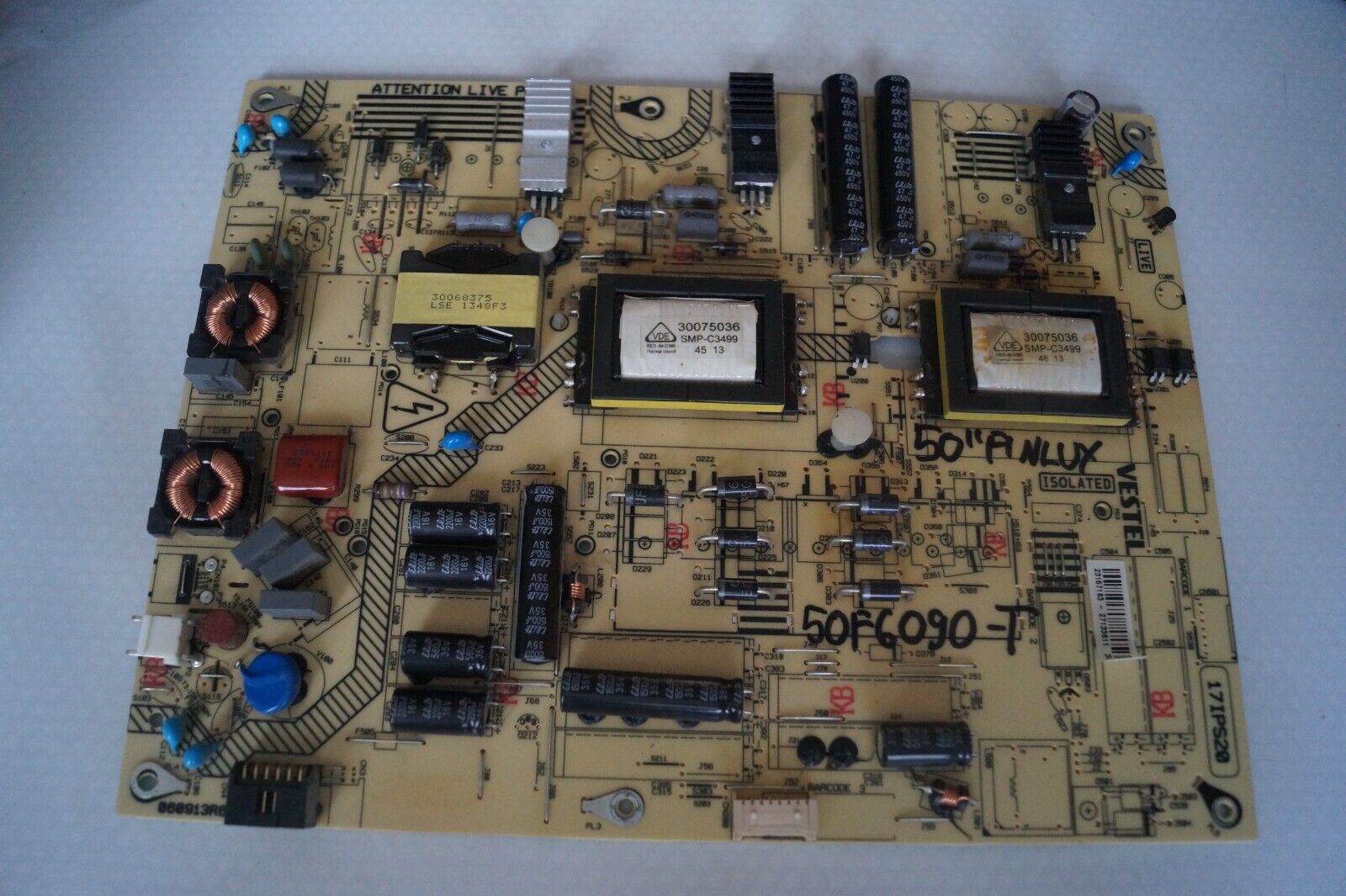 PSU POWER SUPPLY BOARD 17IPS20 23157163 FOR 50″ FINLUX 50F6090-T