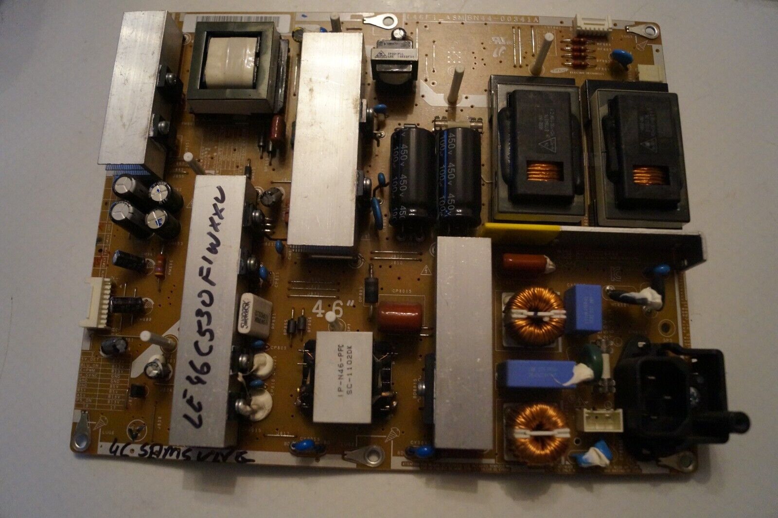 PSU POWER SUPPLY BOARD BN44-00341A FOR 46″ LG LE46C530F1WXXU