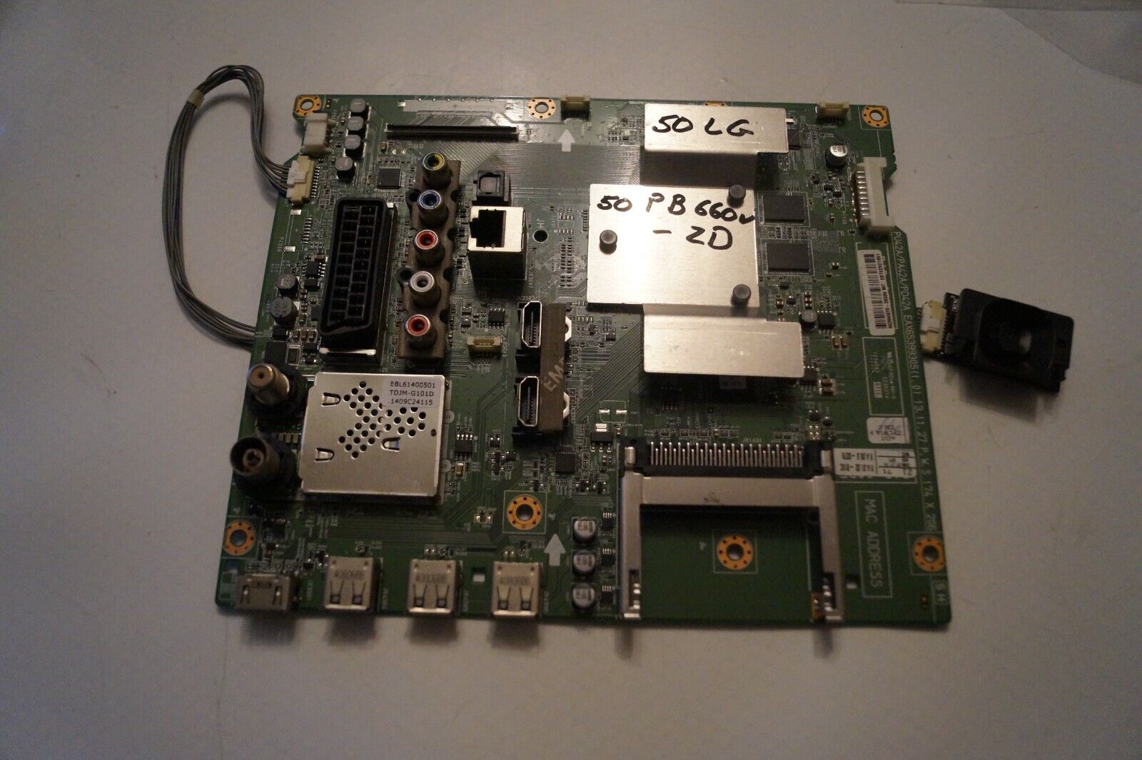 MAIN BOARD EAX65399305(1.0) BT62921901 FOR 50″ LG 50PB660V-ZD