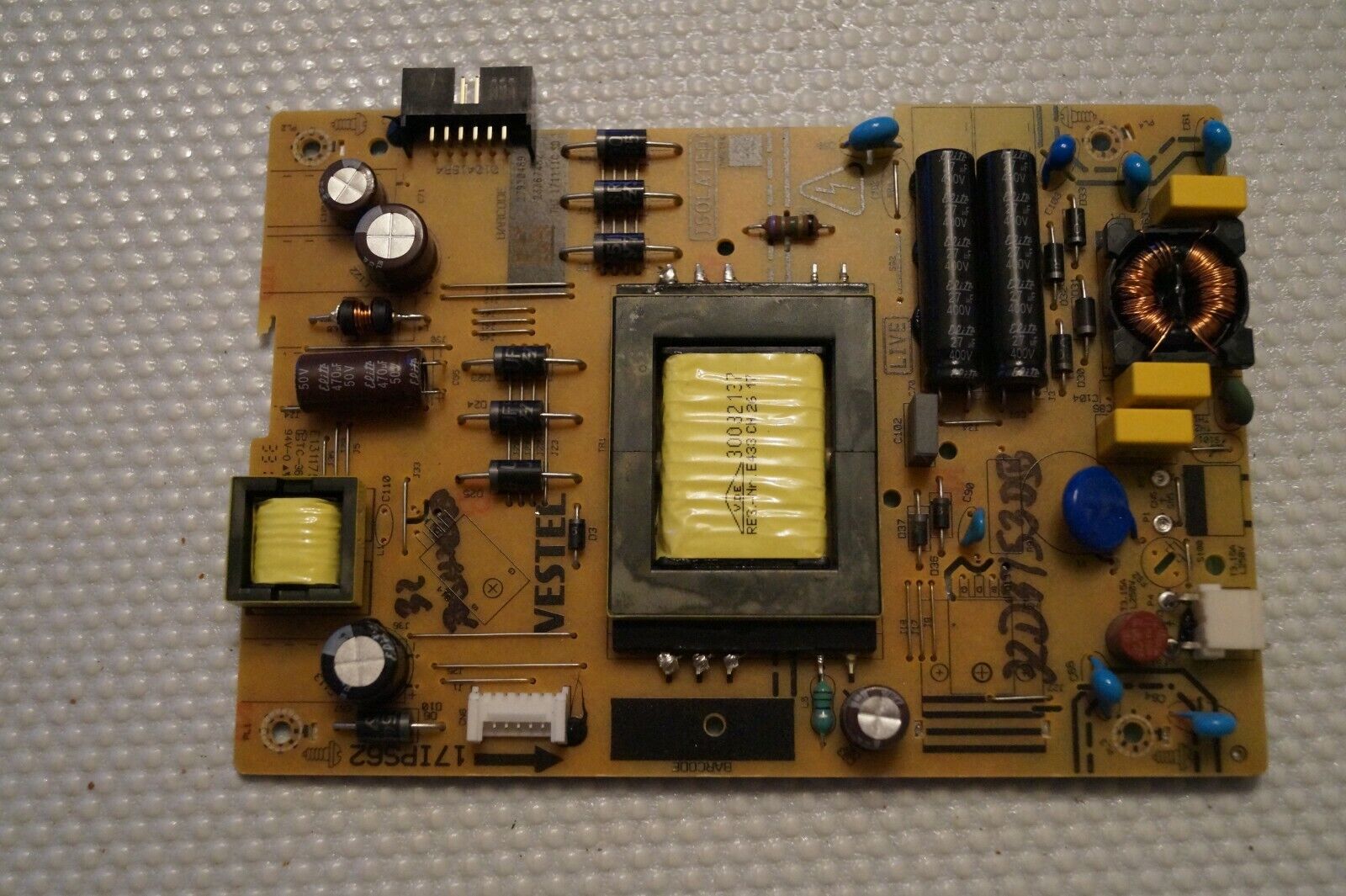 PSU POWER SUPPLY BOARD 17IPS62 27920489 FOR 32″ TOSHIBA 32D3753DB LED TV