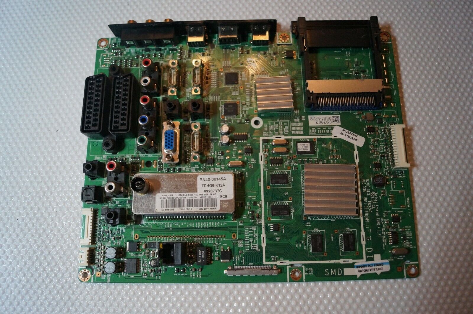 MAIN BOARD BN41-01167B BN94-02583U FOR 40″ SAMSUNG LE40B652T4W TV, LTF400HF11