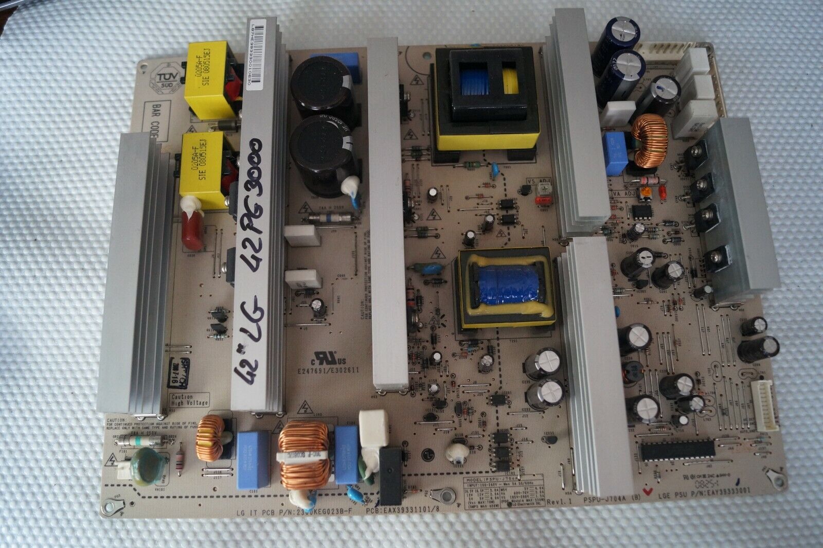 PSU POWER SUPPLY BOARD EAY39333001 FOR 42″ LG 42PG3000 PLASMA TV