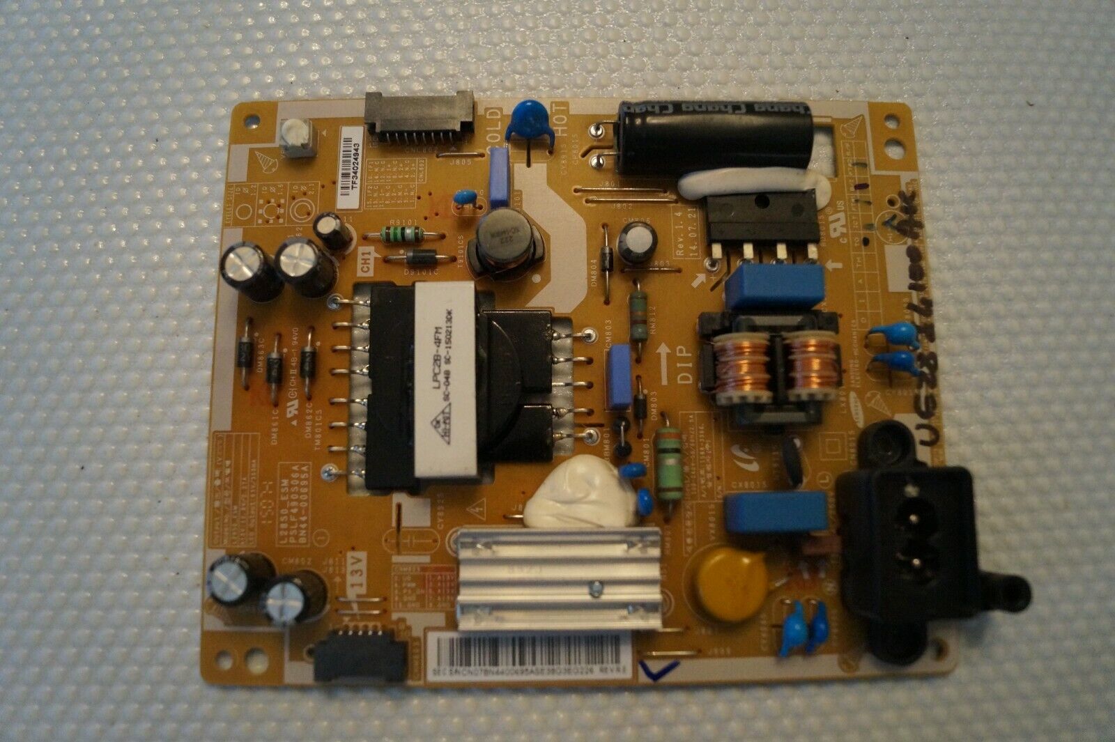 PSU POWER SUPPLY BOARD BN44-00695A FOR 28″ SAMSUNG UE28J4100AK T28E310EX TV