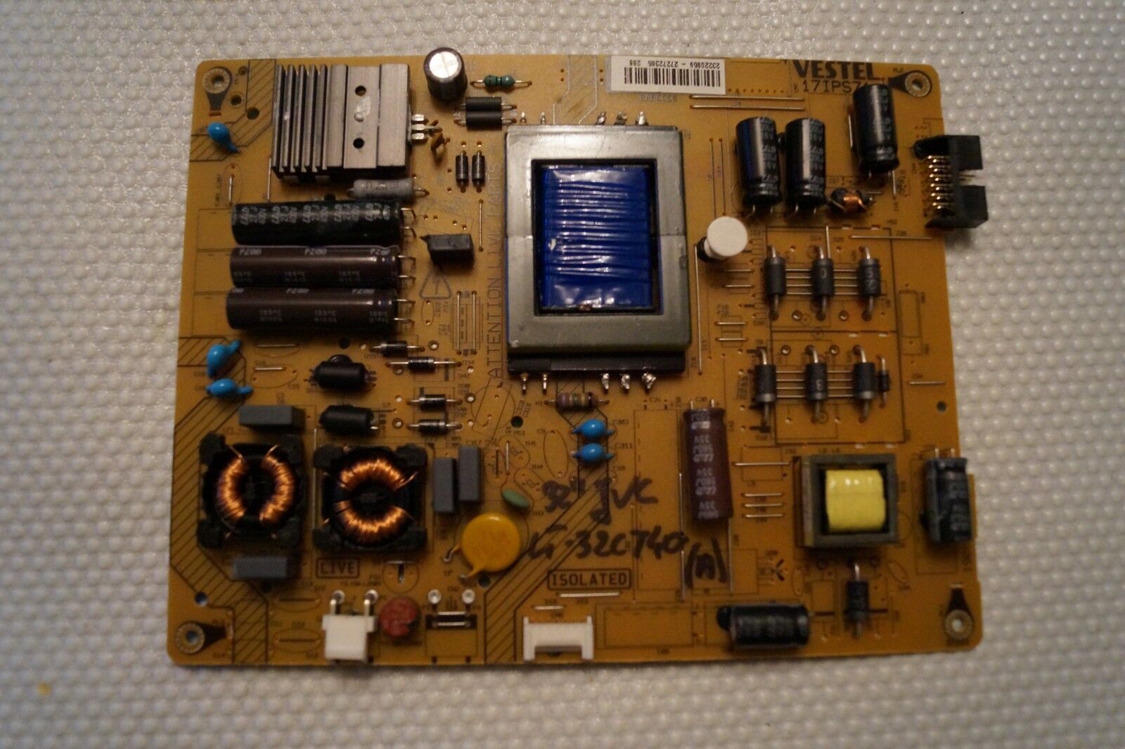 PSU POWER SUPPLY BOARD 17IPS71 23220959 FOR 32″ JVC LT-32C740 (A) LED TV