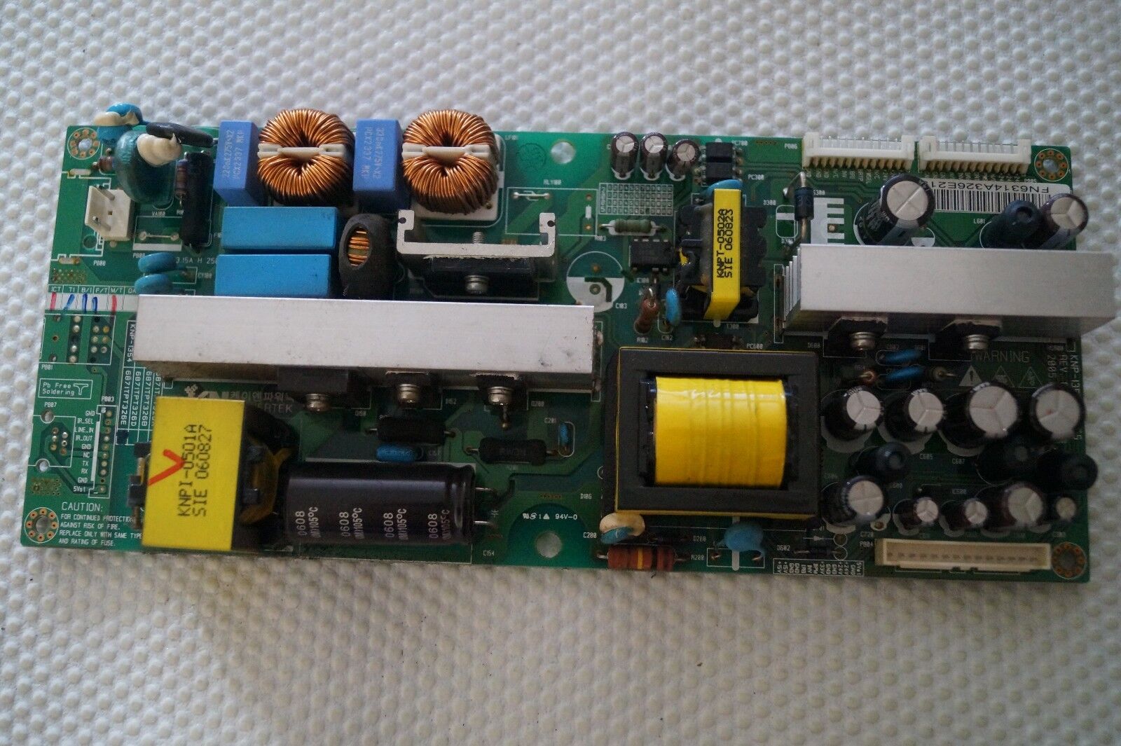 PSU POWER SUPPLY BOARD KNP-1350 REV.C FOR 23″ LG 23LC1RB LCD TV