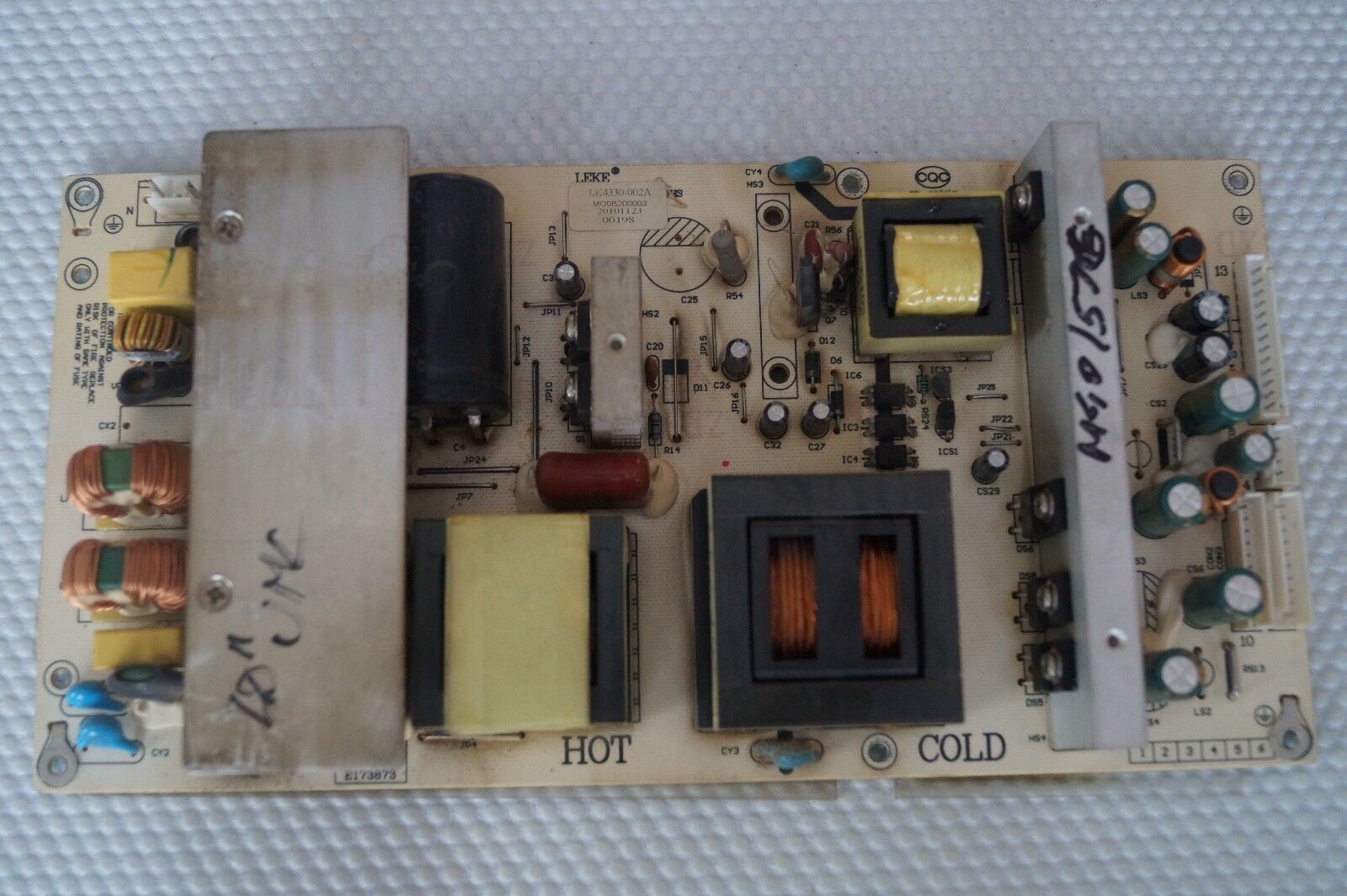 PSU POWER SUPPLY BOARD LK4330-002A FOR 40″ UMC M40/57G LCD TV LTA400HM07