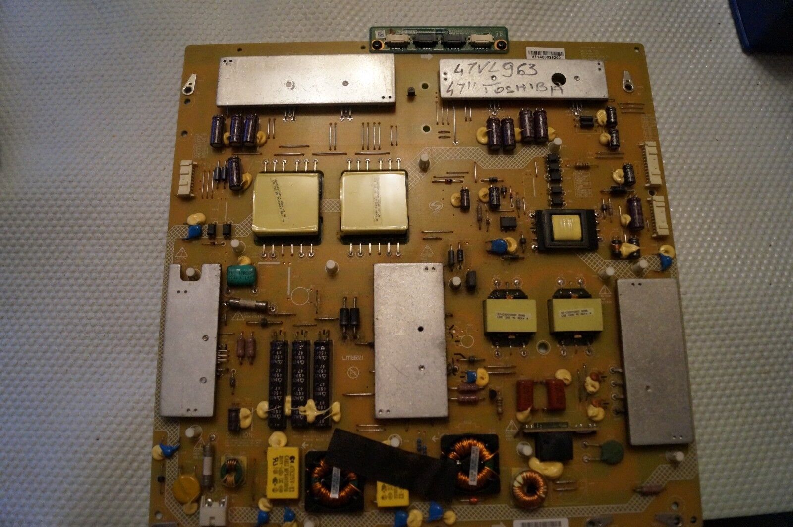 PSU POWER SUPPLY BOARD PE1082 V71A00026200 FOR 47″ TOSHIBA 47VL963 LED TV