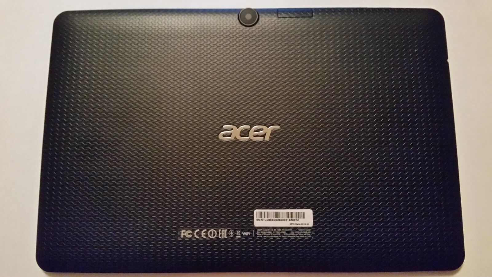 REAR COVER BACK IN BLACK  FOR 10.1″ ACER ICONIA ONE B3-A20 GENUINE