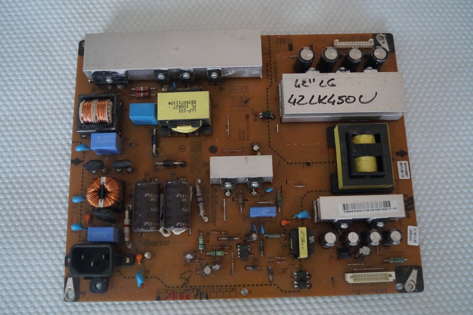 PSU POWER SUPPLY BOARD EAX63543801/9 FOR 42″ LG 42LK450U LCD TV