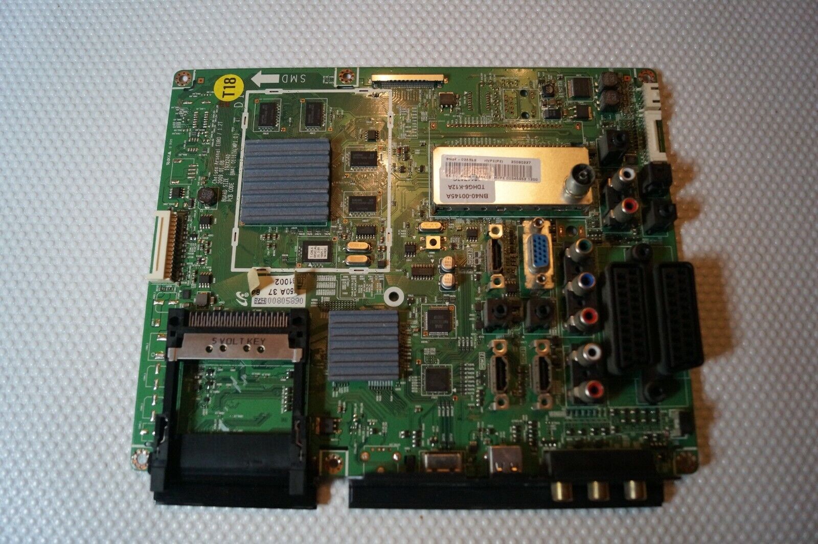 MAIN BOARD BN41-01167A BN94-02668B FOR 37″ SAMSUNG LE37B551A6W TV, T370HW02 V.C