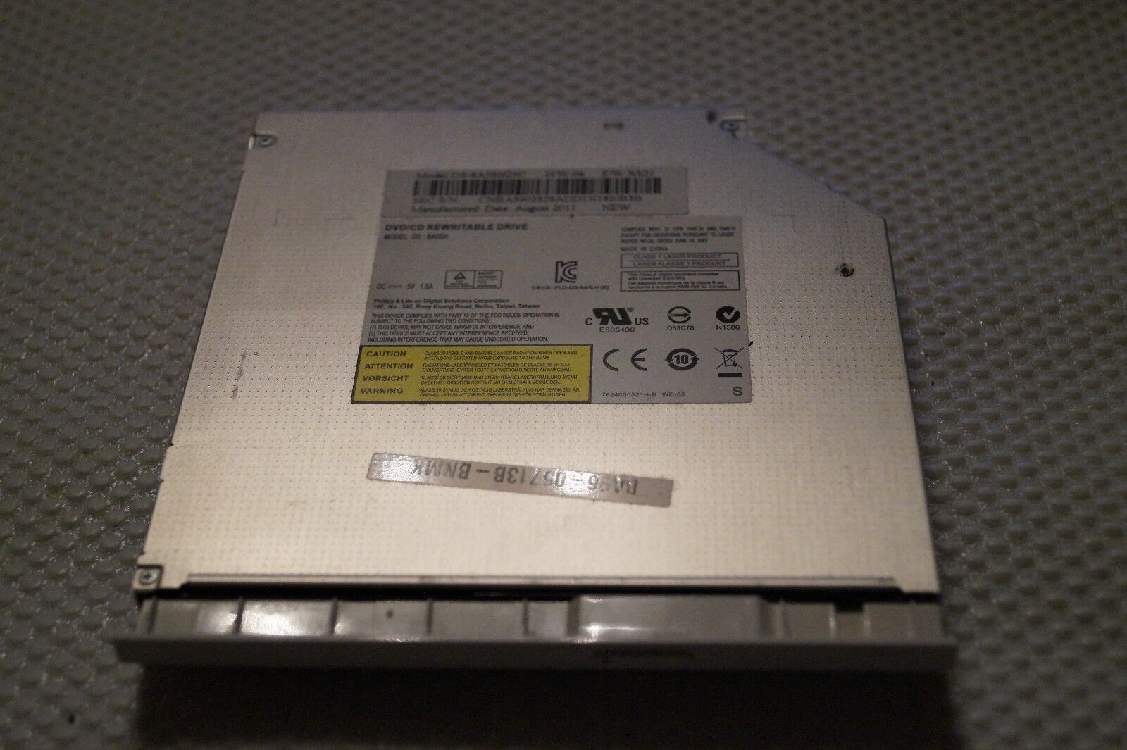 DVD/CD RW OPTICAL DRIVE DS-8A5SH FOR 15.6″ SAMSUNG NP305V5A LAPTOP IN WHITE