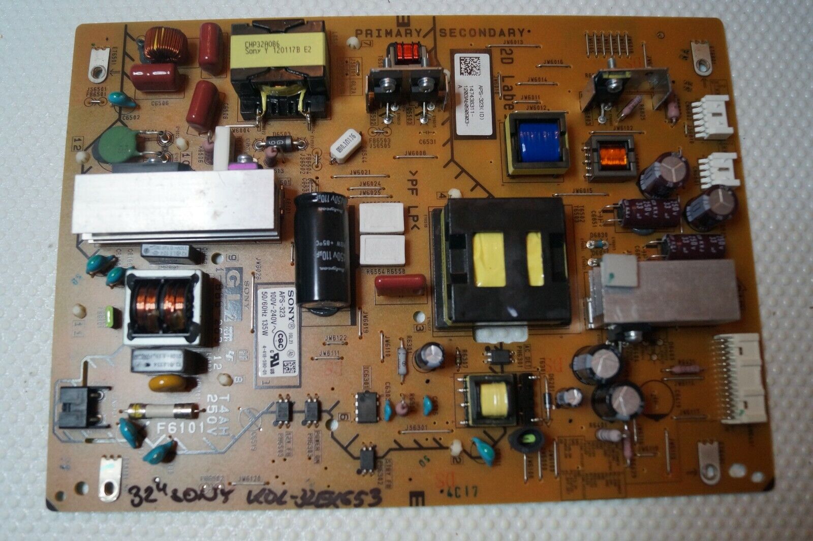 PSU POWER SUPPLY BOARD 1-886-263-12 APS-233 FOR 32″ SONY KDL-32EX653 LED TV