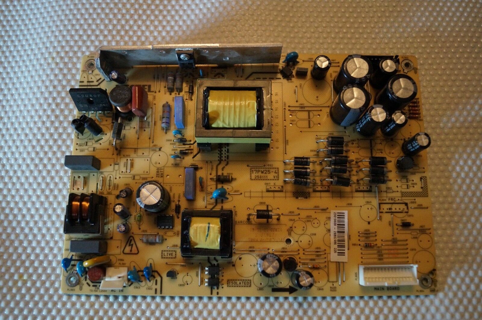 PSU POWER SUPPLY BOARD 17PW25-4 V1 23019609 FOR 32″ TOSHIBA 32BV502B LCD TV