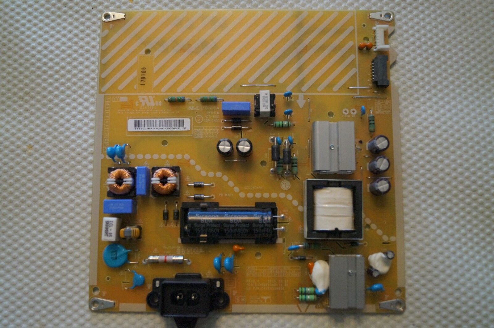 POWER SUPPLY 49LH590V PSU BOARD EAX66851401(1.8) EAY64310601 49″ LG 49LH570V TV