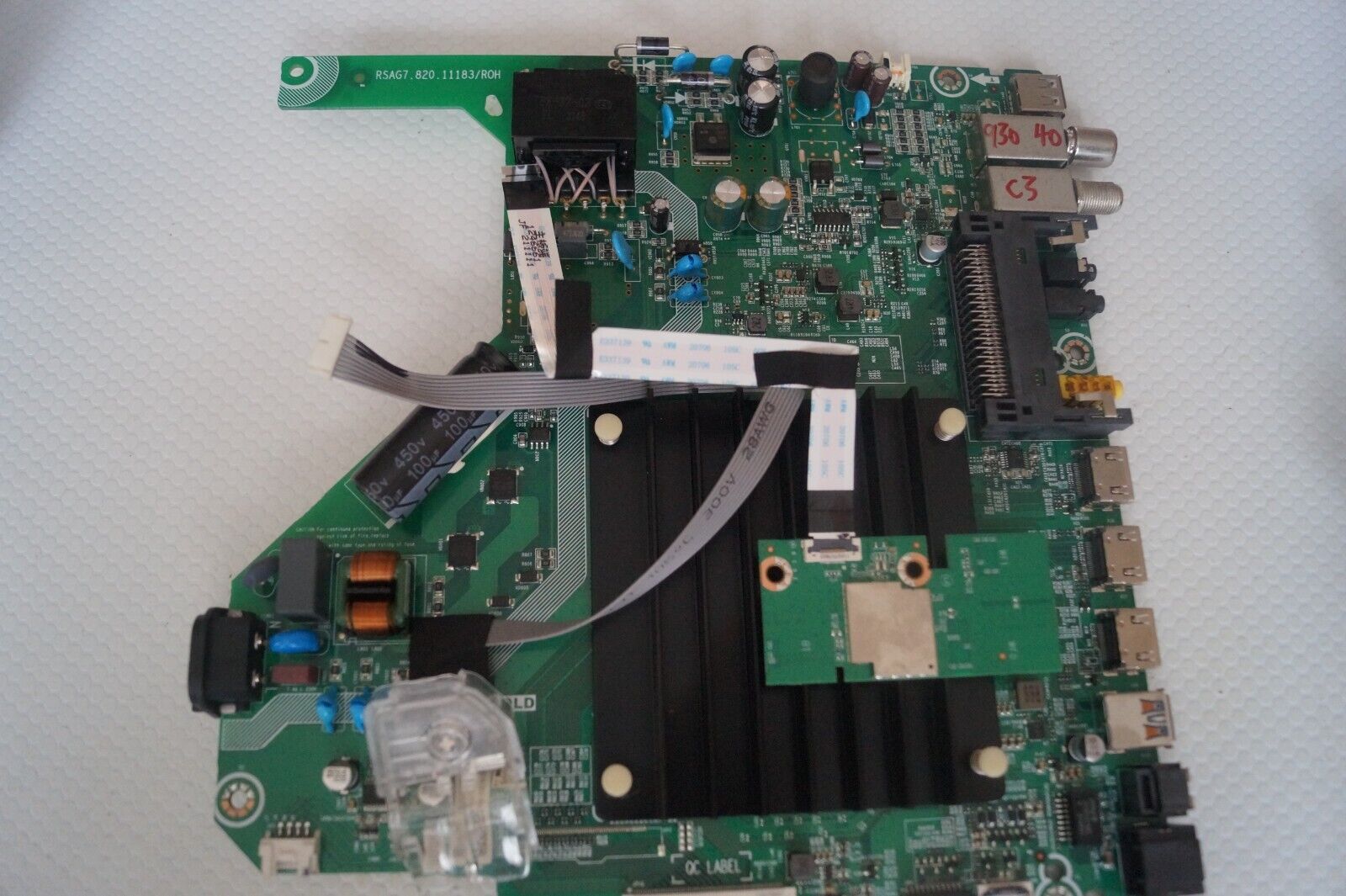 MAIN BOARD RSAG7.820.11183/ROH FOR 43″ HISENSE 43A6GTUK TV