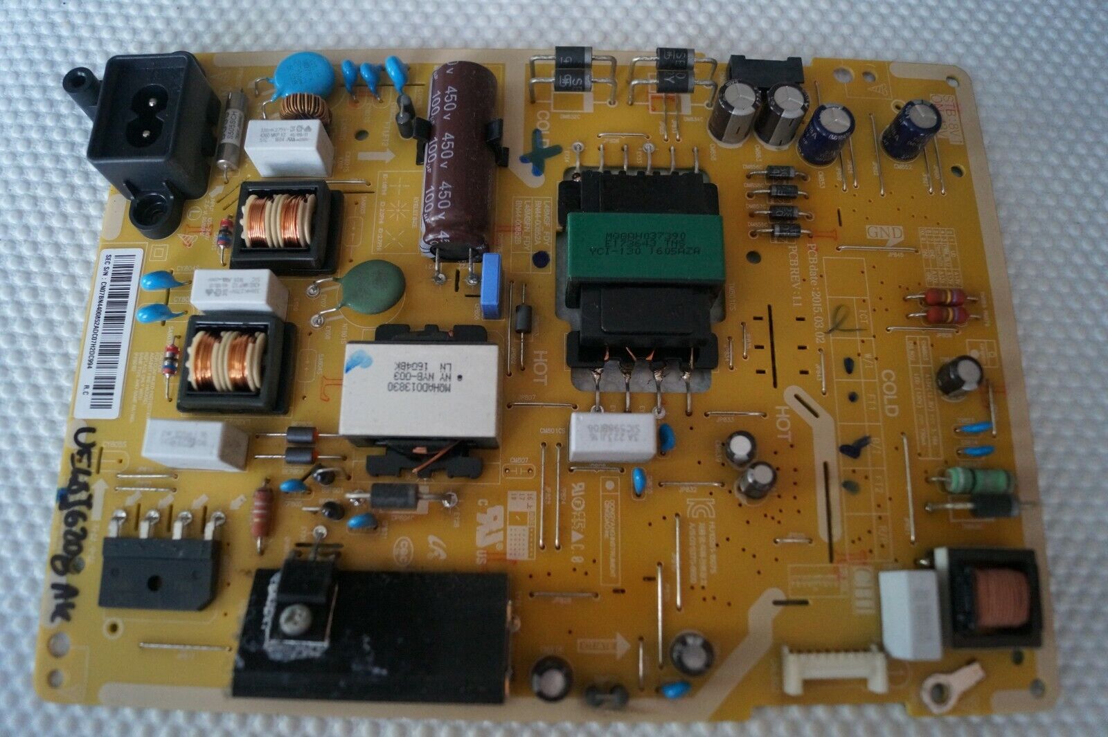 PSU POWER SUPPLY BOARD BN44-00852A FOR 48″ SAMSUNG UE48J6200AK LED TV