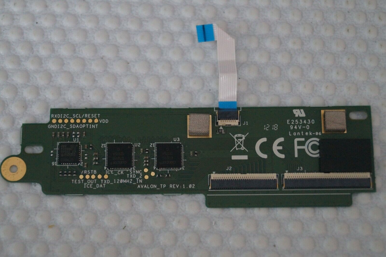 TOUCH CONTROLLER BOARD AVALON_TP REV:1.02  FOR 10.1″ TOSHIBA AT300 TABLET