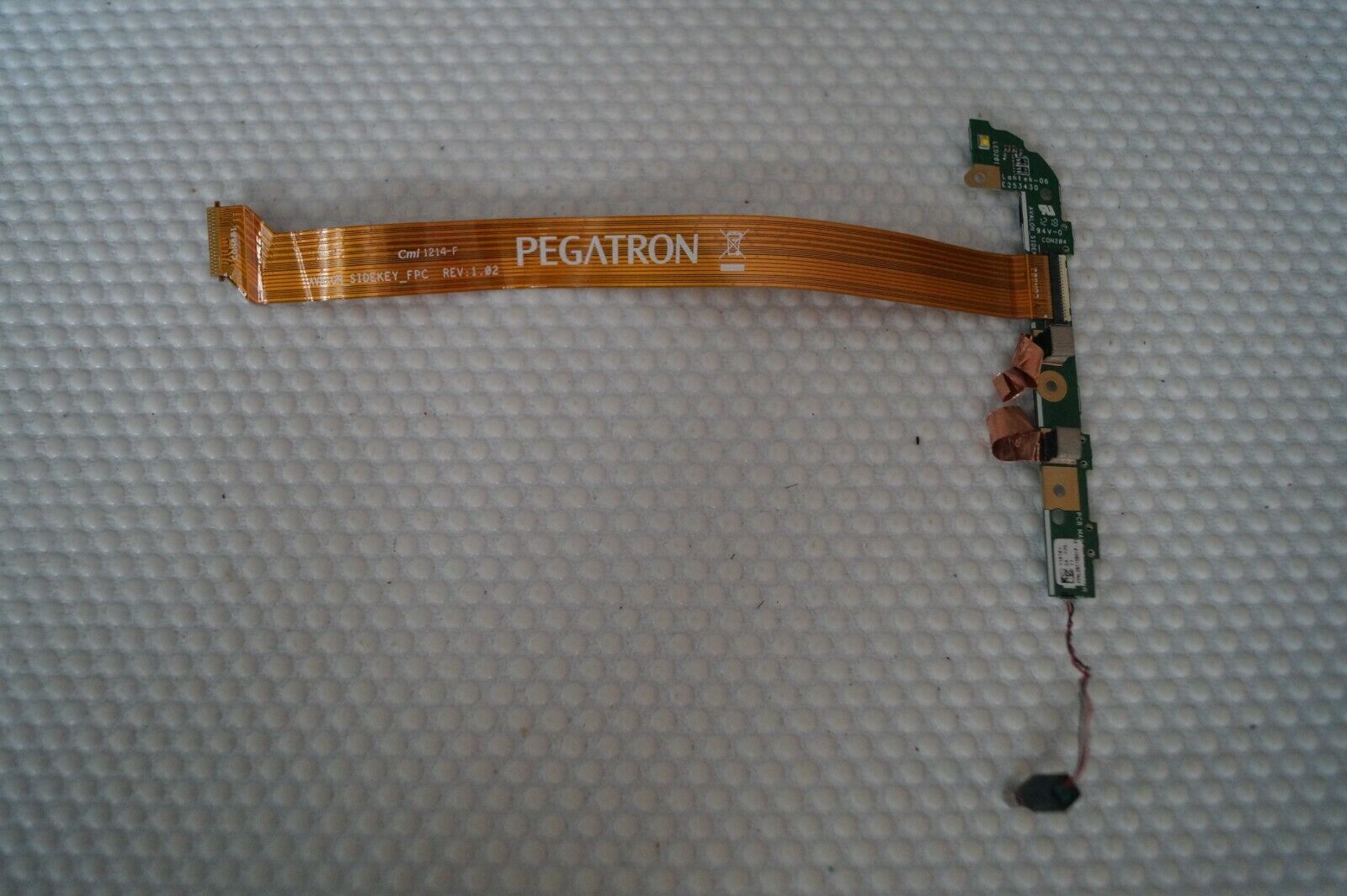 POWER VOLUME BUTTONS BOARD + CABLE AVALON_SIDEKEY_FPC FOR TOSHIBA AT300 TABLET