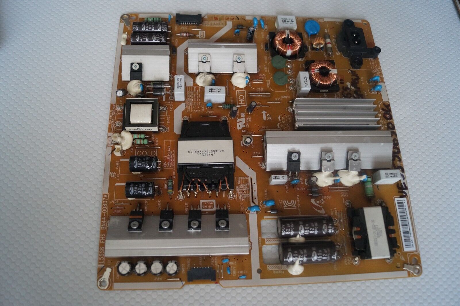 PSU POWER SUPPLY BOARD BN44-00807A FOR 55″ SAMSUNG UE55JU6500K LED TV