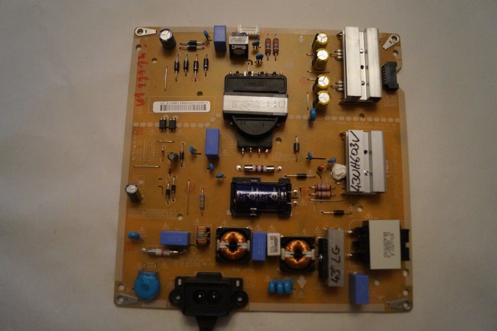 PSU POWER SUPPLY BOARD EAX66923201 (1.4) EAY64388811 FOR 43″ LG 43UH603V LED TV