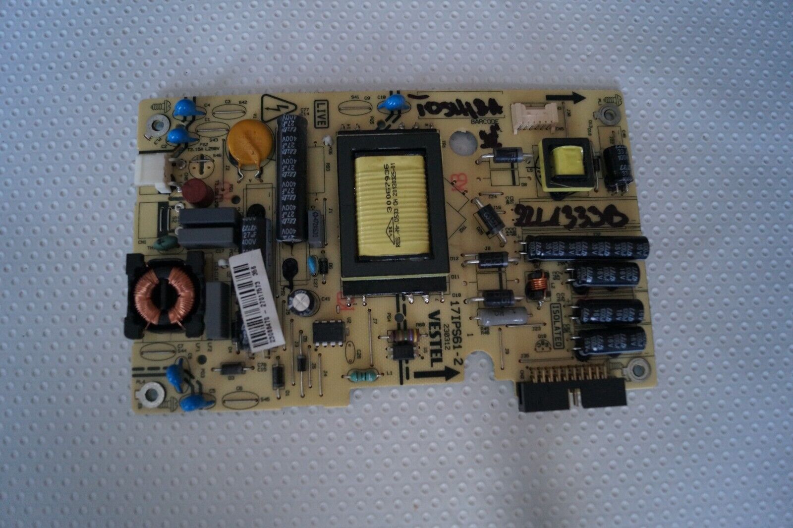 PSU POWER SUPPLY BOARD 17IPS61-2 23088470 FOR 22″ TOSHIBA 22L1333B TV