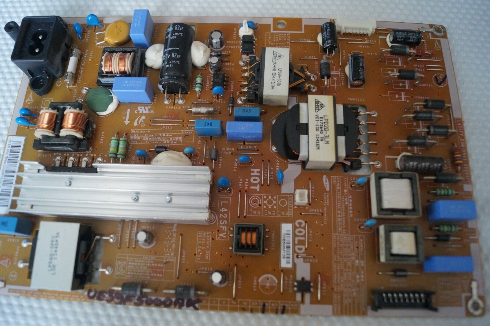 POWER SUPPLY SAMSUNG UE39F5000AK PSU BOARD BN44-00609A FOR 39″ LED TV