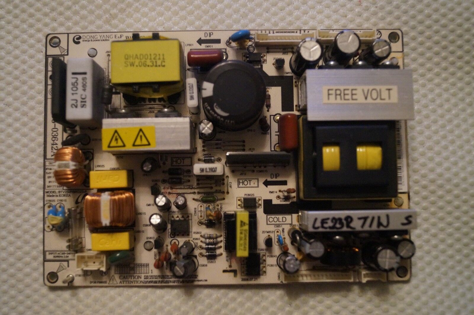 PSU POWER SUPPLY BOARD BN96-03642A FOR 23″ SAMSUNG LE23R71W S LCD TV