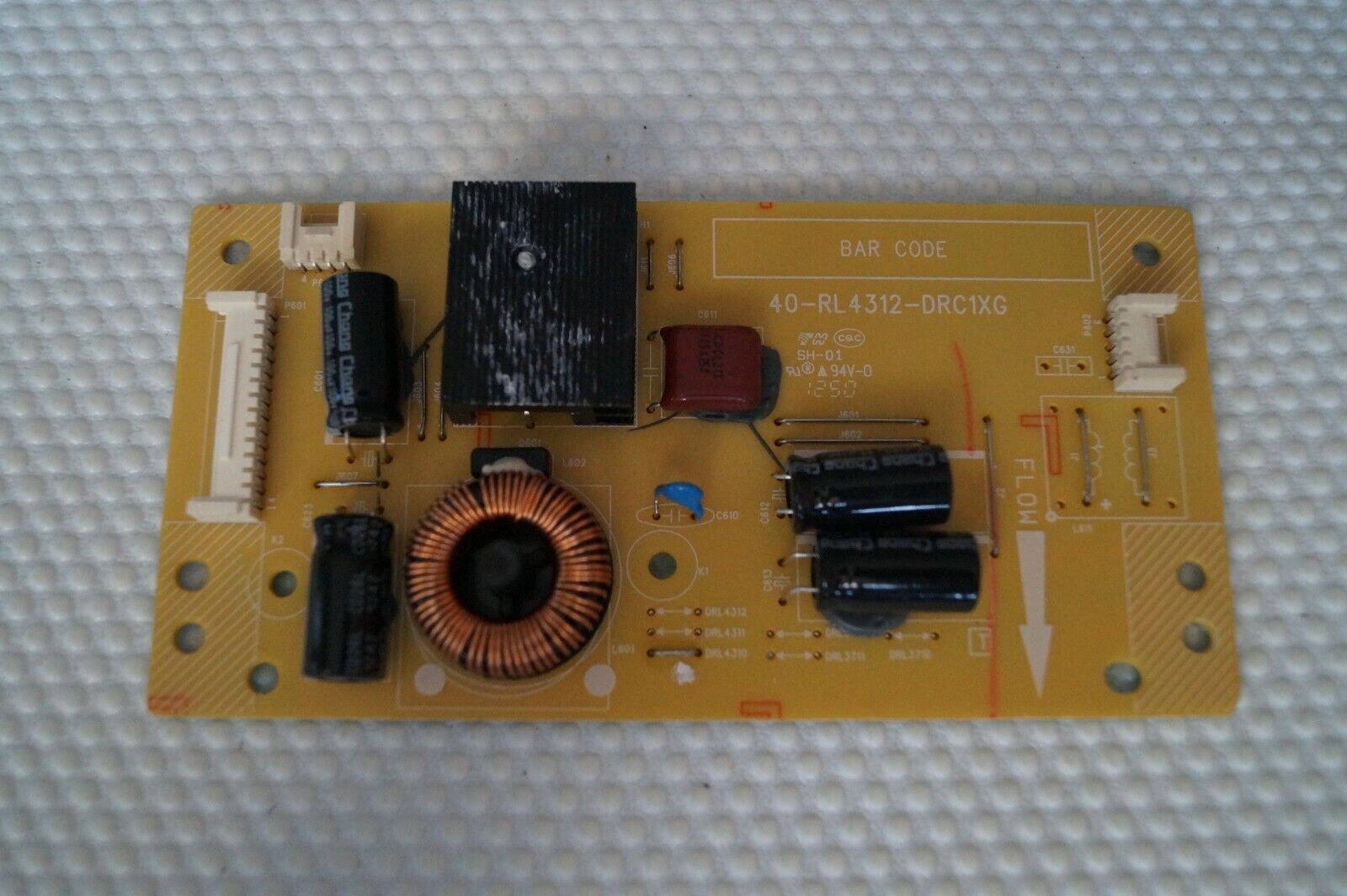 LED DRIVER BOARD 40-RL4312-DRC1XG FOR HANNSPREE HSG1241 LED TV