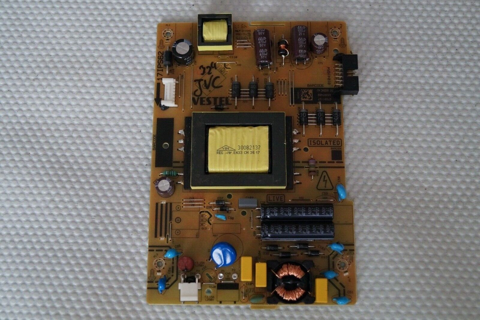 PSU POWER SUPPLY BOARD 17IPS62 23367482 FOR 32″ LT-32C672 LT-32C670 LED TV