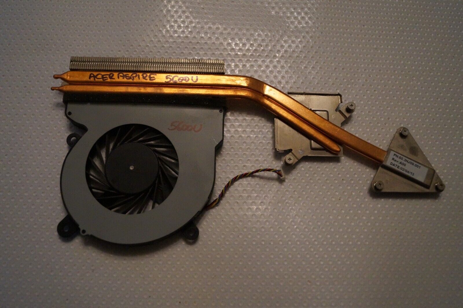 Acer Aspire 5600U HEATSINK 60.3HJ09.001 & FAN FOR 23″ AiO PC GENUINE