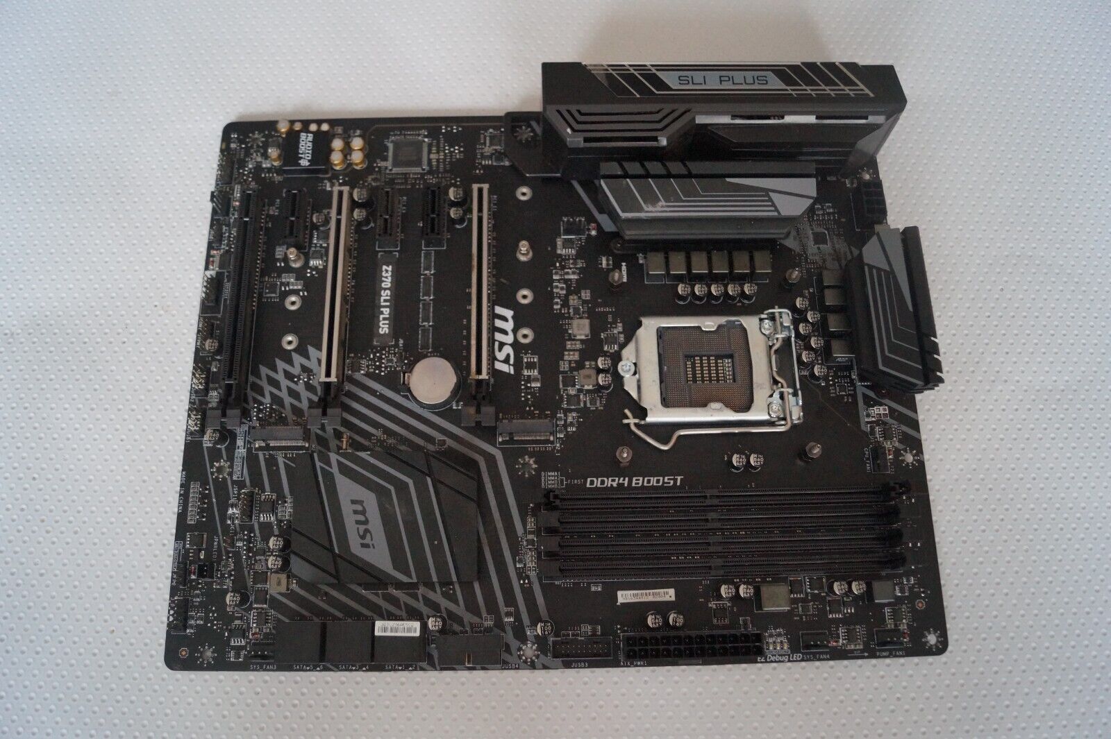 MSI – Z370 SLI PLUS  Intel Motherboard – Black FAULTY