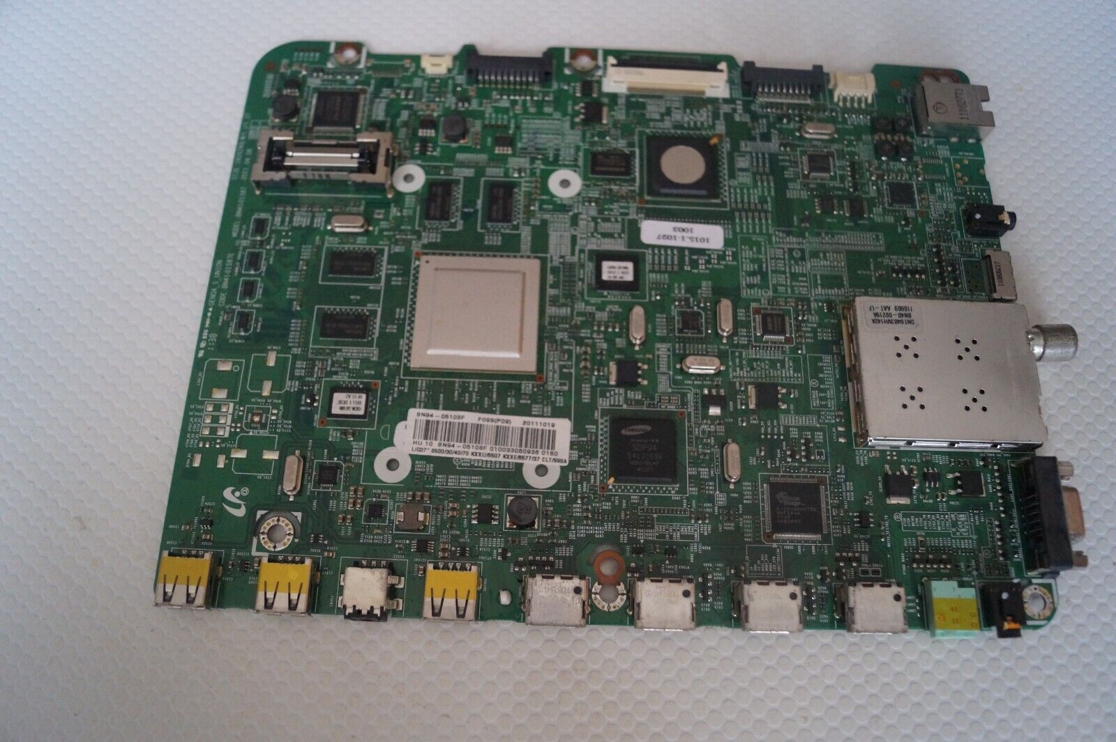 MAIN BOARD BN94-05108F BN41-01587E FOR 37″ SAMSUNG UE37D6530WK TV LD370CSB-C1