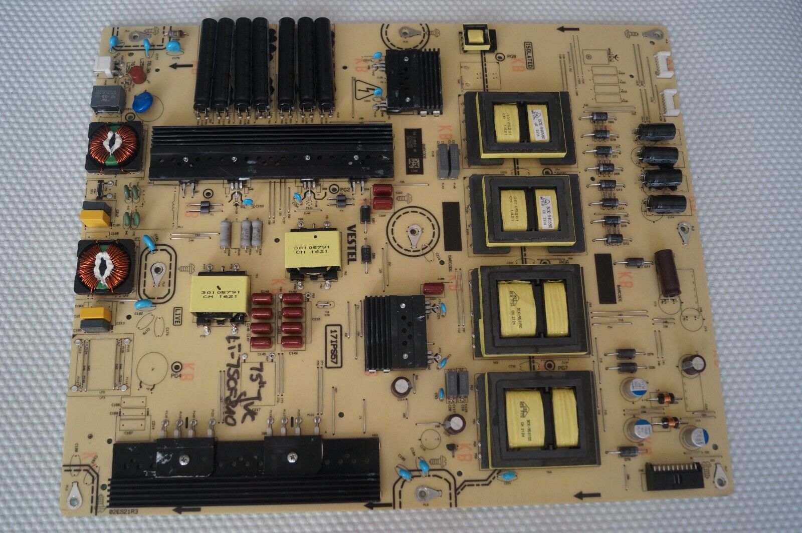 PSU POWER SUPPLY BOARD 17IPS57 23732388 FOR 75″ JVC LT-75CF810 LED TV