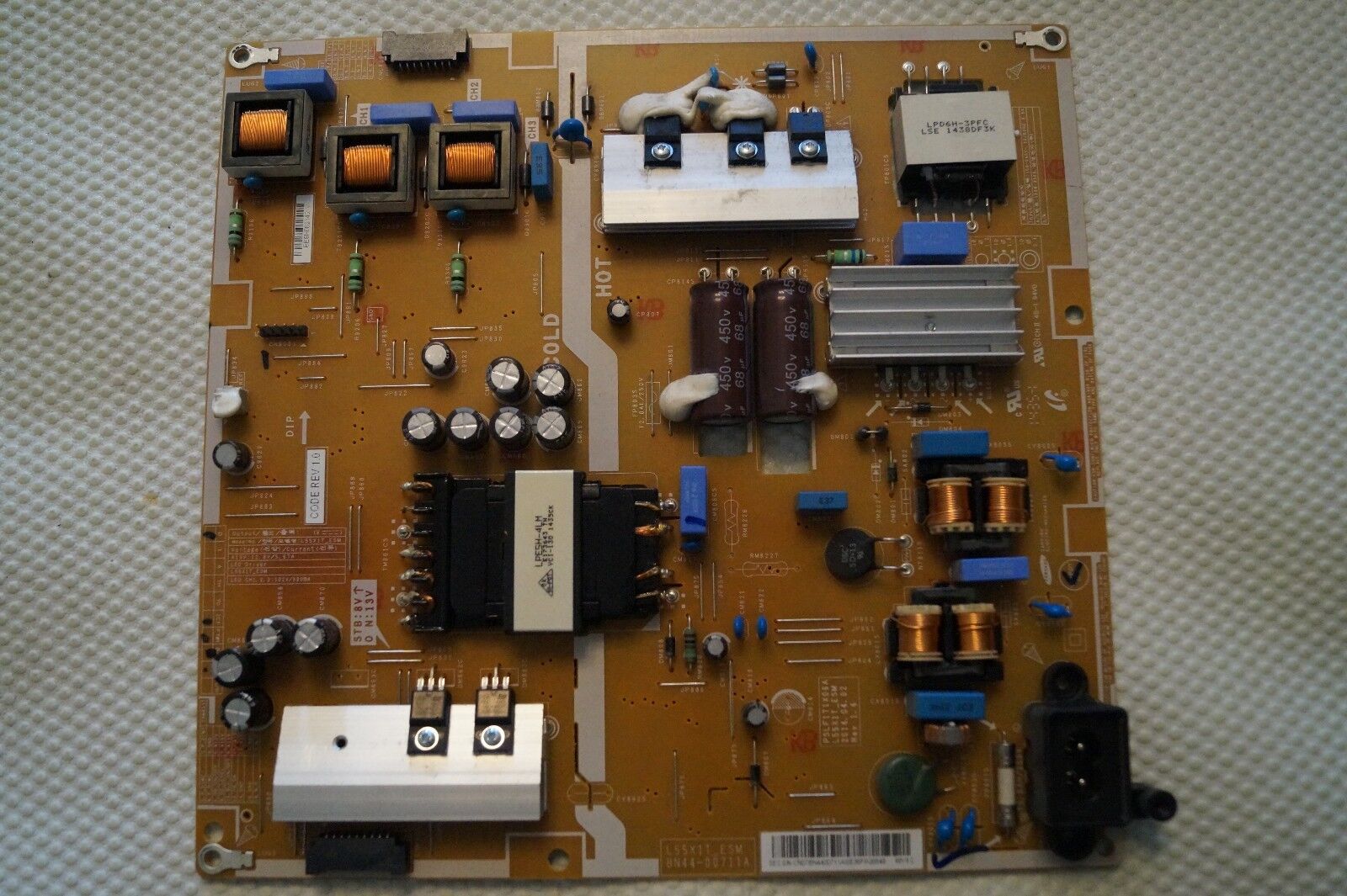 PSU UE55H6400AK POWER SUPPLY BOARD BN44-00711A FOR SAMSUNG UE50H6200AK TV