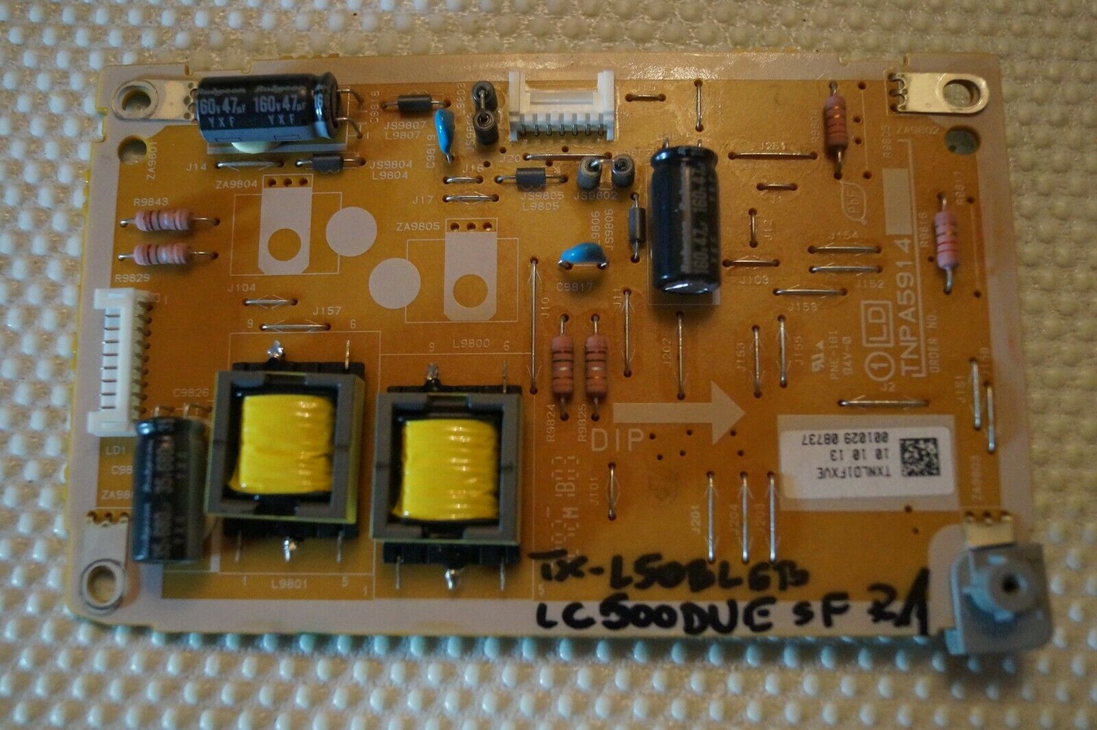 LED DRIVER BOARD TNPA5914 TXNLD1FXVE FOR PANASONIC TX-L50BL6B TV LC500DUE SF R1