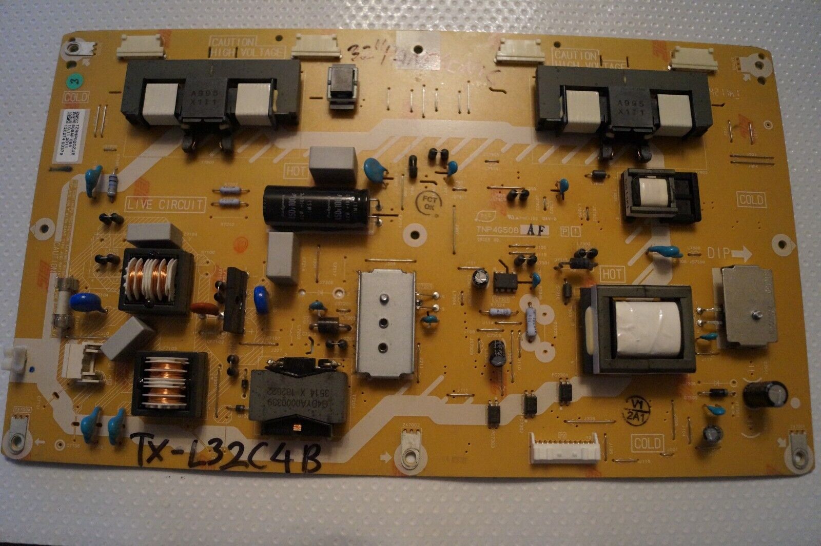 PSU POWER SUPPLY BOARD TNP4G508 AF TZRNP02QZUB FOR 32″ PANASONIC TX-L32C4B