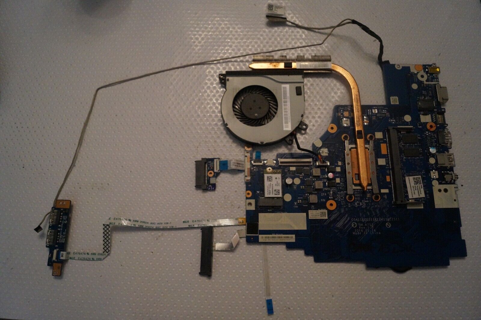 Lenovo IdeaPad 310-15ISK Motherboard Intel Core i3-6100U CPU NM-A752 REV:1.0