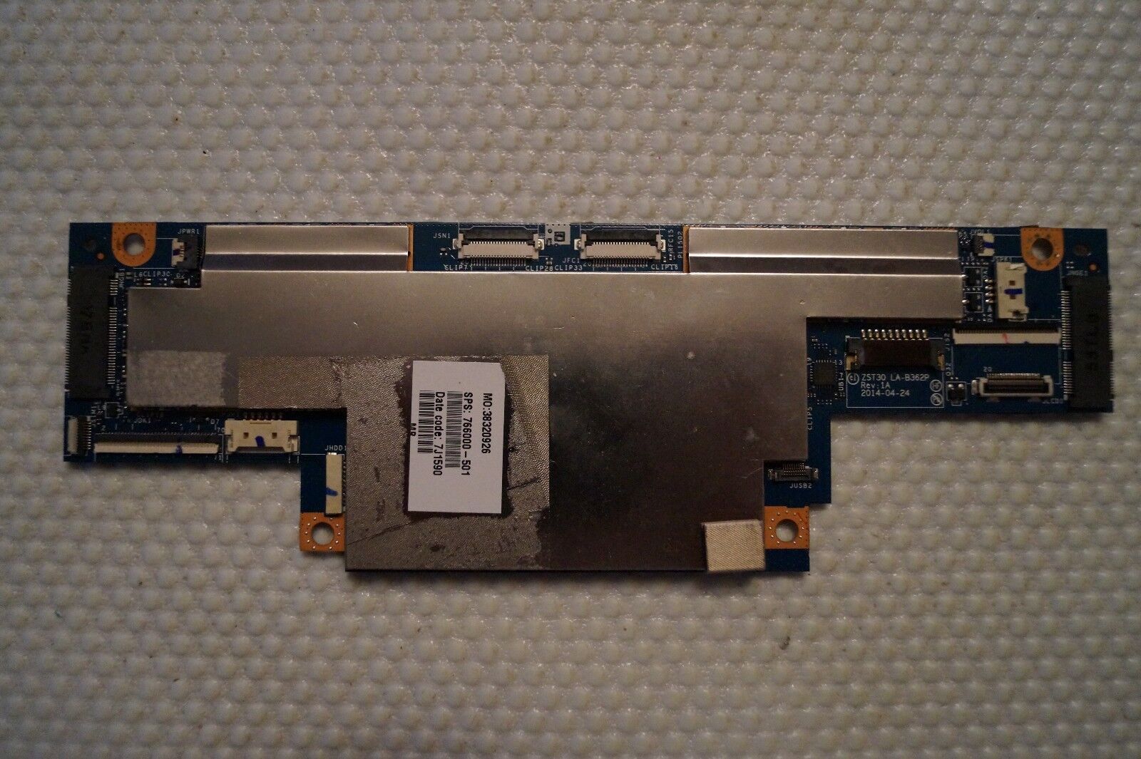 HP SPLIT x2 Motherboard 4GB Intel i3-4012Y 1.6Ghz CPU 766000-501