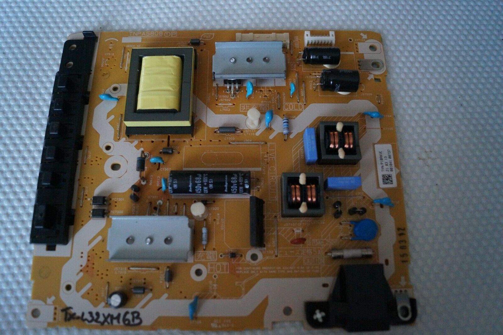 PSU POWER SUPPLY BOARD TNPA5808 1P TXN/P10AKVE FOR 32″ PANASONIC TX-L32XM6B TV